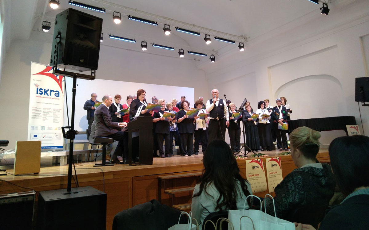Završni koncert zbora ISKRA